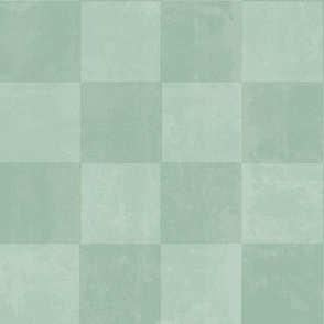 Distressed Checkerboard in Sage