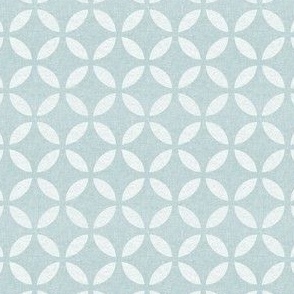 (small scale) modern geometric - soft blue  - home decor - LAD24