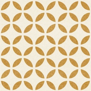  modern geometric - golden/cream - home decor - LAD24