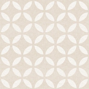 soft beige modern geometric - home decor - LAD24