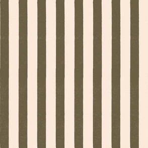 Circus tent Stripe taupe and cream large