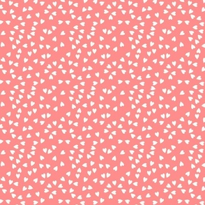 Peachy Hearts - Pink Reverse - Mini