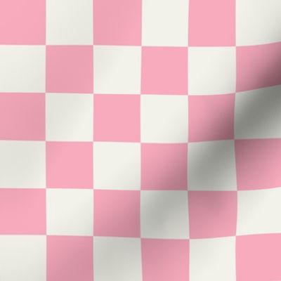 (s) Checkerboard | Blush Tone | small scale | nursery