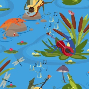 amphibian music