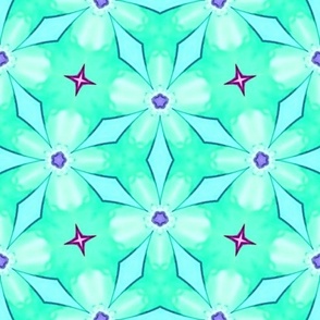 Colorful Kaleidoscope Geometric Shapes