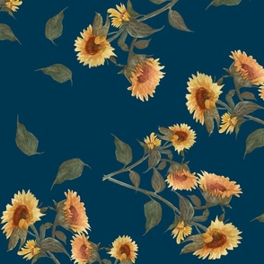 Sunflower debut navy