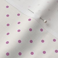 Mini Micro Opera Mauve Pin Dots, Vintage Preppy Polka Dots Pink Lavender