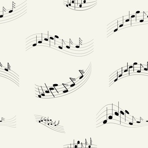 Musical Notes Abstract