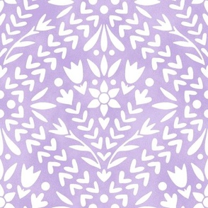 Damask Pattern, Purple Floral Tile Pattern, Floral Geometric Pattern, Flower Pattern, Home Decor, Tile Pattern, Medallion Pattern