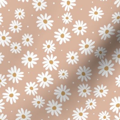 Daisy Flowers (neutral boho color B)
