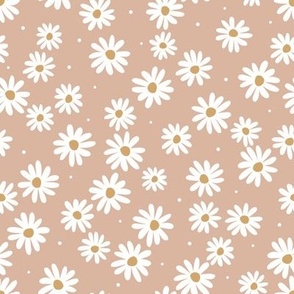 Daisy Flowers (neutral boho color B)