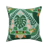 Big Froggy Foliage Fiesta with lots of Green Colour and Texture