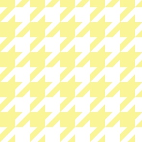 FS Creamy Yellow Houndstooth Check Large Scale