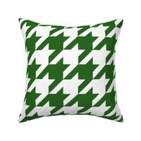 FS Hunter Green Houndstooth Check Large Scale