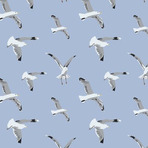 Periwinkle Seagulls