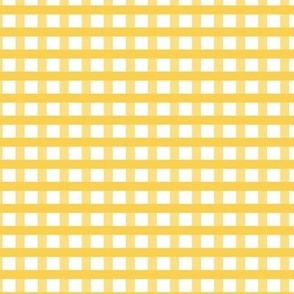 Yellow  gingham 6x6