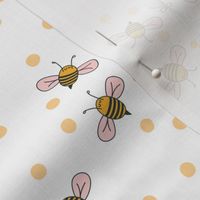diagonal bees and buttons