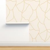 Abstract geometric jumbo Warm minimalism, beige neutrals sand