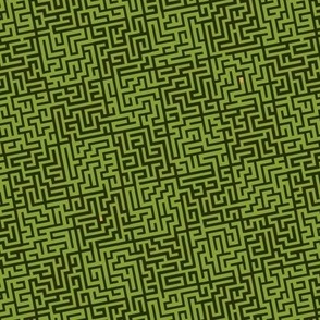 Checkerboard Maze C - pear green