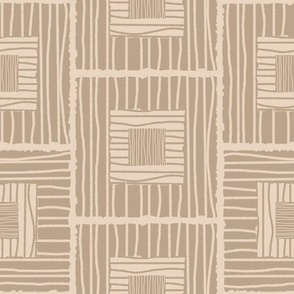 Abstract Wood Grain in Warm & Light Neutral- Large