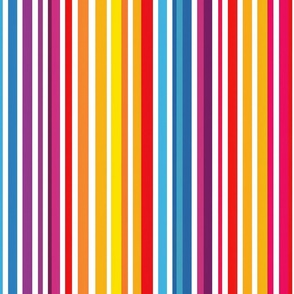Vibrant Spectrum Stripes