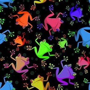 rainbow frogs