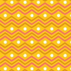 Easter Fun Zigzag on yellow