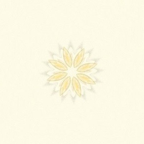 morning petal - creamy yellow