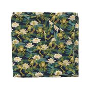 Lucky Leap Frogs and Lush Lily Pads Large Print