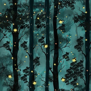 M fireflies forest magic T289
