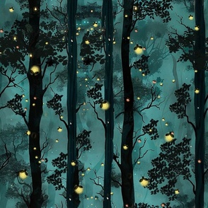 S fireflies forest magic T289