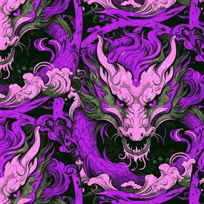 Year of the Dragon Puple