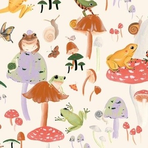 Frogs on 'shrooms