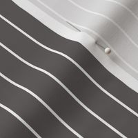 Classic Pinstripe Dark Gull Gray 625D5D NY Core Classic and White