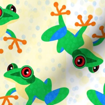 Happy Tree Frogs