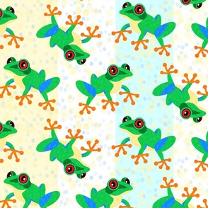 Happy Tree Frogs