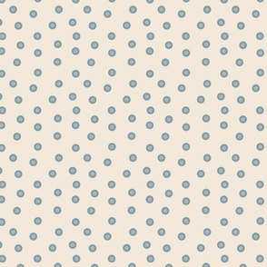 Fly Frog Fly Dots-Cool Blue