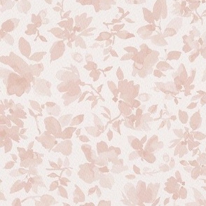 Watercolor Florals - Earthy Pink