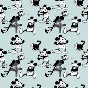 Steamboat Willie Laughing Green
