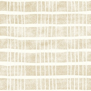 (L) Minimalist Modern Stripes Coastal Sand/Tan/Beige and Cream Texture