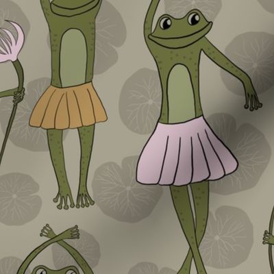 Ballerina Frogs