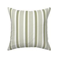 Angelina's Sage Green French Stripes