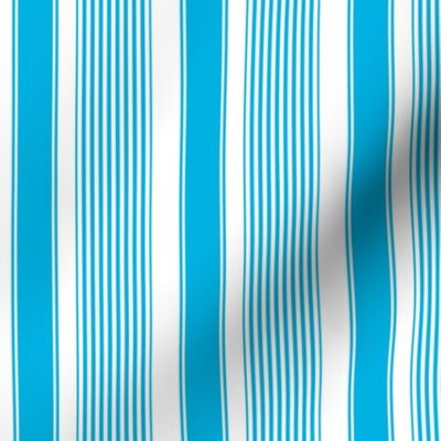 Angelina’s Ocean Blue French Stripes