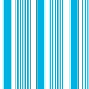 Angelina’s Ocean Blue French Stripes