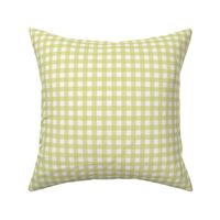 Lime Green Gingham Check