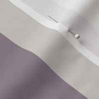 2” Mauvelous Plum and Taupe Vertical Stripes
