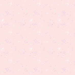 Stardust on light pink- small scale 