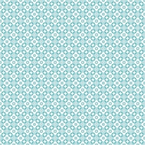 Tiny Teal Print