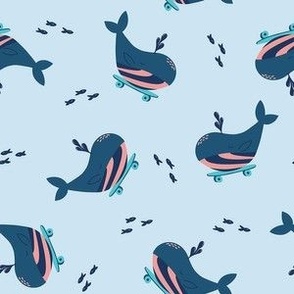 Medium Scale - Cruisin' Whales