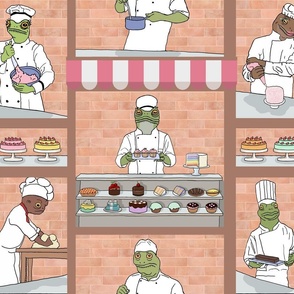 Pastry Chef Frogs